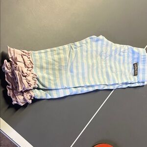 Matilda Jane Blue and Pink Striped Leggings